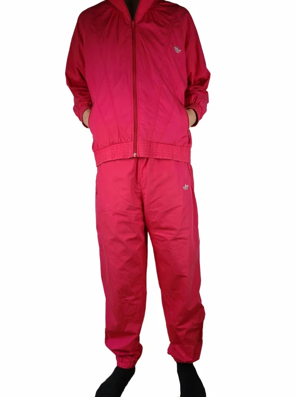 Adidas Vintage Trainingsanzug All Pink Monochrom XL 1