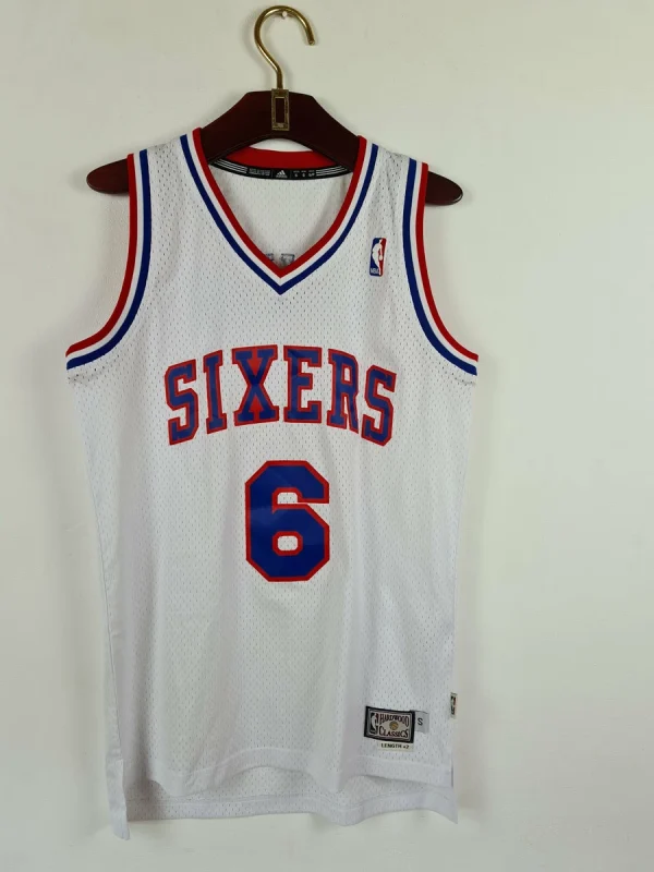 Sixers Adidas Erving Jersey S 3