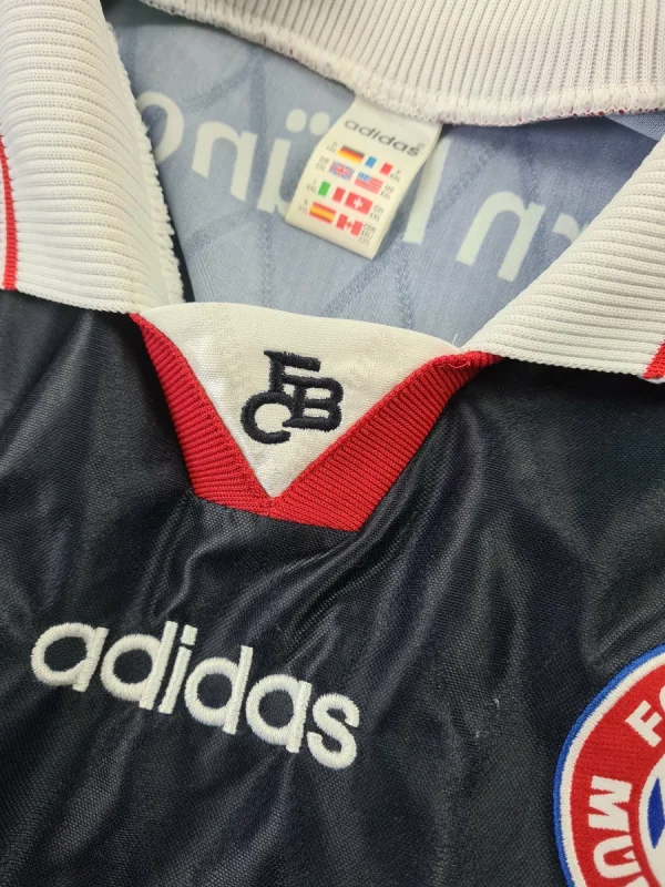 Adidas Opel FC BUYERN MUNICH Trikot 1997/98 Schwarz-Rot 2XL 4