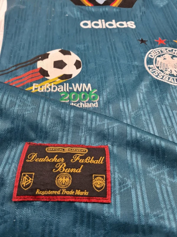 Adidas Deutscher Fußball-Bund Trikot 1996/98 Grün S 4