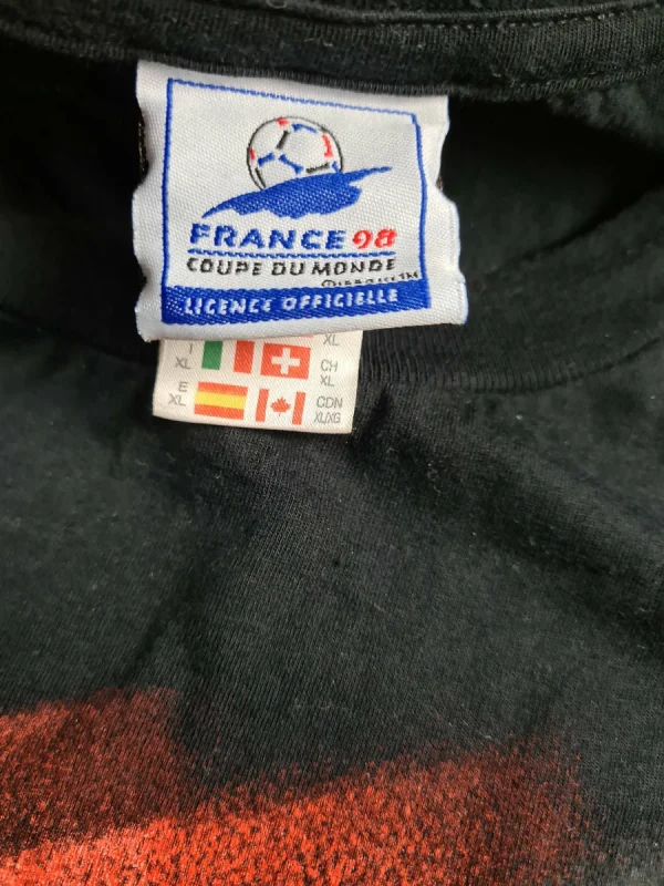 Adidas 1998 World Cup Tee Schwarz XL 4