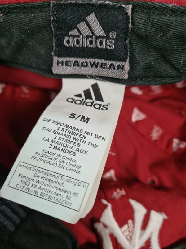 Moderne Adidas Cap New York Dunkelrot S/M 4
