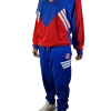 Rare! Vintage Adidas Jogginganzug FC Bayern München Made In Singapore Blau Rot (D8) L 11