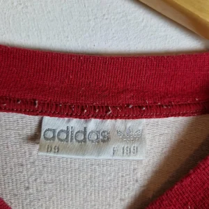 Rare! Vintage Adidas Trainingsanzug Spellout Rot Grau (D9) L-XL 9