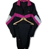 Vintage Adidas Trainingsanzug 80s Schwarz Rosa L-XL 13