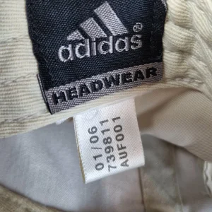 Moderne Adidas Cap Basic Weiß 2006 9