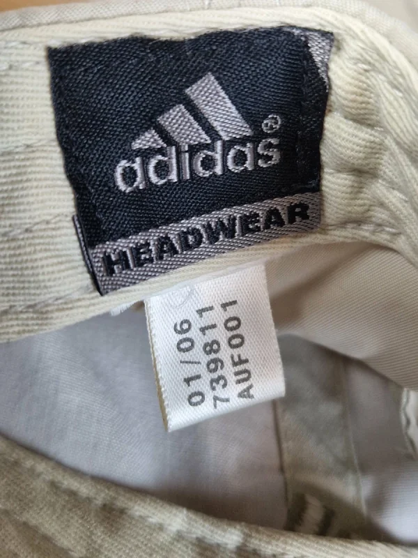 Moderne Adidas Cap Basic Weiß 2006 4