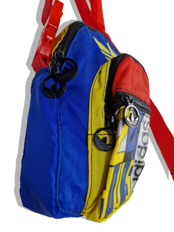 Vintage Adidas Tasche 80s Crossbody “24hours” Shoulderbag Festival Made In Korea Bunt 3