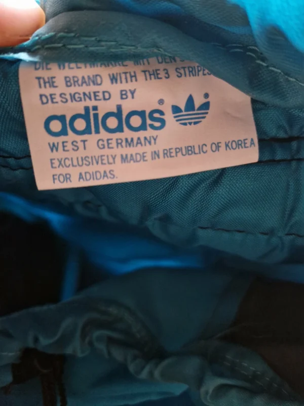 Rare! Vintage Adidas Rucksack 80s Made In Korea 4