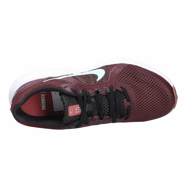 Nike Damen Sportiver Schnürschuh/Sneaker Sneakers Low-rot 9