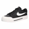 Nike Damen Sportiver Schnürschuh/Sneaker Sneakers Low-schwarz 29