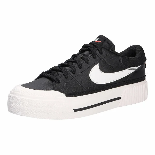 Nike Damen Sportiver Schnürschuh/Sneaker Sneakers Low-schwarz 1