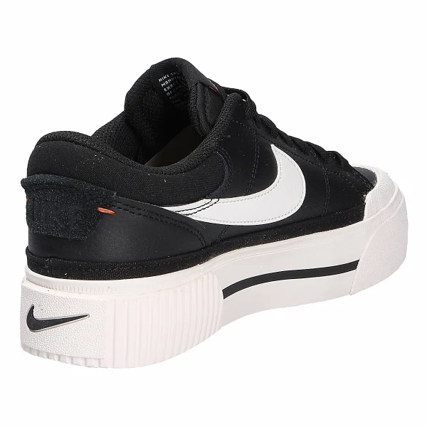 Nike Damen Sportiver Schnürschuh/Sneaker Sneakers Low-schwarz 5