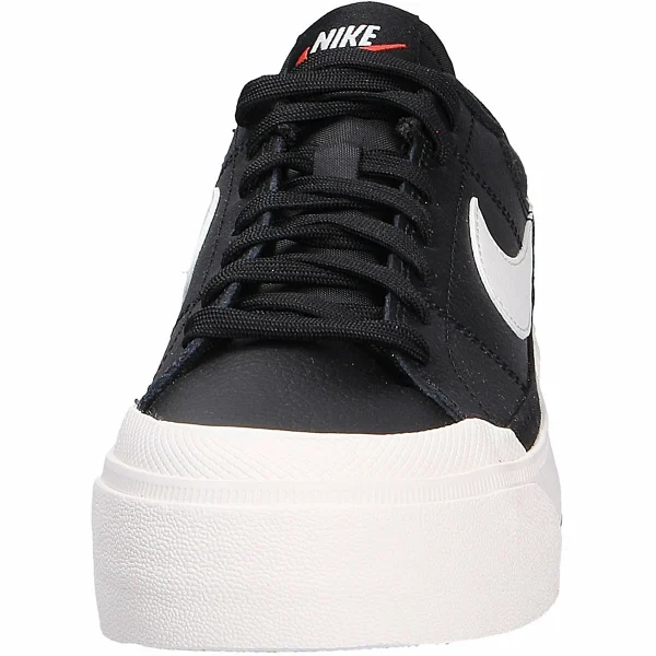 Nike Damen Sportiver Schnürschuh/Sneaker Sneakers Low-schwarz 7