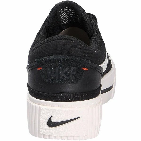Nike Damen Sportiver Schnürschuh/Sneaker Sneakers Low-schwarz 8