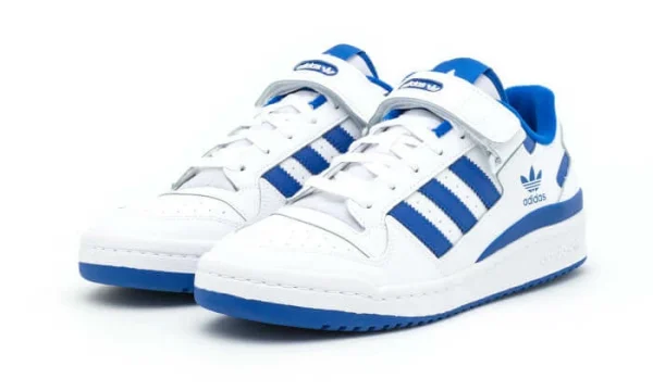 ADIDAS Forum Low White Royal Blue 3