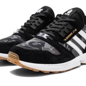 ADIDAS ZX 8000 Bape Undefeated Black 6