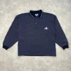 Adidas RARE Long Sleeved Heavyweight Polo Shirt (M-L) 14