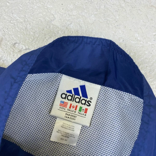 Adidas Embroidered Windbreaker (L-XL) 4