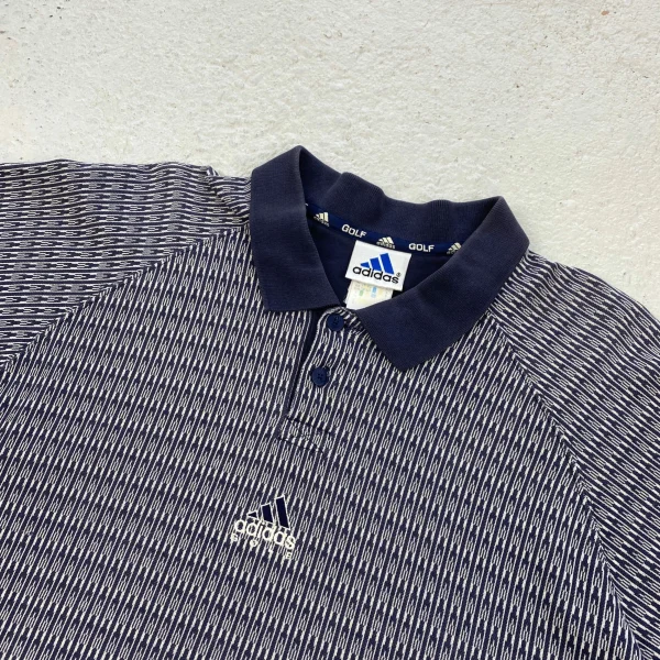 Adidas Golf RARE Heavyweight Polo Shirt (L-XL) 5