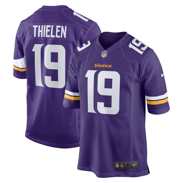 Men’s Nike Adam Thielen Purple Minnesota Vikings Game Jersey 1