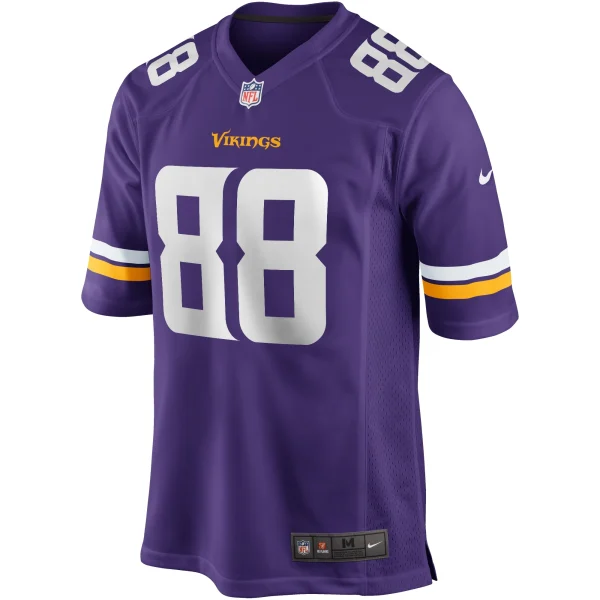 Men’s Nike Alan Page Purple Minnesota Vikings Game Retired Player Jersey 3