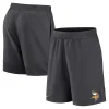 Men’s Nike Anthracite Minnesota Vikings Stretch Woven Shorts 13