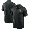 Men’s Nike Black Minnesota Vikings Fan Gear Franchise Team Performance Polo 13