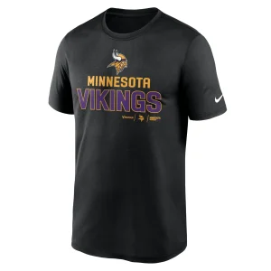 Men’s Nike Black Minnesota Vikings Legend Community Performance T-Shirt 7