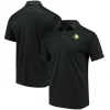 Men’s Nike Black Minnesota Vikings Sideline Elite Coaches Team Color Performance Polo 13