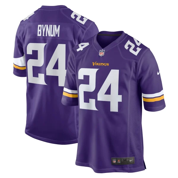 Men’s Nike Camryn Bynum Purple Minnesota Vikings Player Game Jersey 1
