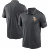 Men’s Nike Charcoal Minnesota Vikings Franchise Performance Polo 11