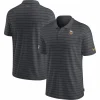 Men’s Nike Charcoal Minnesota Vikings Sideline Victory Coaches Performance Polo 11