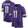 Men’s Nike Daunte Culpepper Purple Minnesota Vikings Game Retired Player Jersey 11