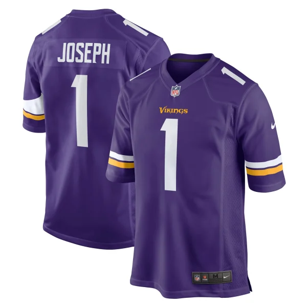 Men’s Nike Greg Joseph Purple Minnesota Vikings Game Jersey 1