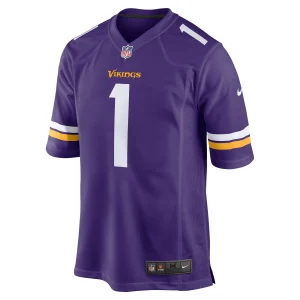 Men’s Nike Greg Joseph Purple Minnesota Vikings Game Jersey 7