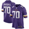 Men’s Nike Jim Marshall Purple Minnesota Vikings Game Retired Player Jersey 13