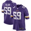 Men’s Nike Matt Blair Purple Minnesota Vikings Game Retired Player Jersey 13