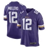 Men’s Nike Nick Mullens Purple Minnesota Vikings Game Player Jersey 13