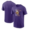 Men’s Nike Purple Minnesota Vikings Essential Local Phrase T-Shirt 11