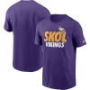 Men’s Nike Purple Minnesota Vikings Hometown Collection Skol T-Shirt 13