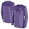 Men’s Nike Purple Minnesota Vikings Sideline Lockup Performance Quarter-Zip Top 11