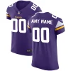 Men’s Nike Purple Minnesota Vikings Vapor Untouchable Custom Elite Jersey 11