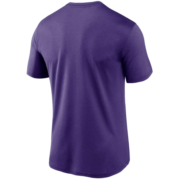 Men’s Nike Purple Minnesota Vikings Wordmark Legend Performance T-Shirt 4