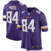 Men’s Nike Randy Moss Purple Minnesota Vikings Game Retired Player Jersey 13