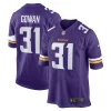 Men’s Nike Tay Gowan Purple Minnesota Vikings Home Game Player Jersey 13