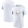 Men’s Nike White Minnesota Vikings Legend Icon T-Shirt 13