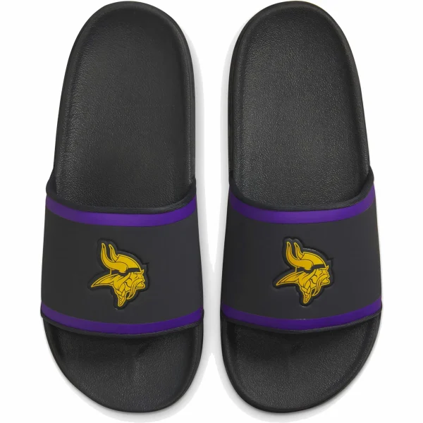 Nike Minnesota Vikings Off-Court Wordmark Slide Sandals 1