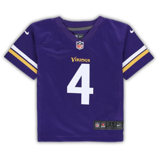 Toddler Nike Dalvin Cook Purple Minnesota Vikings Game Jersey 3