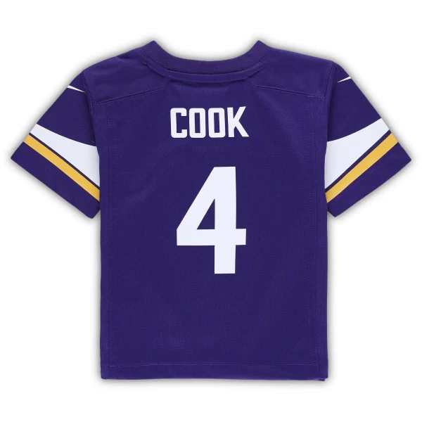 Toddler Nike Dalvin Cook Purple Minnesota Vikings Game Jersey 4